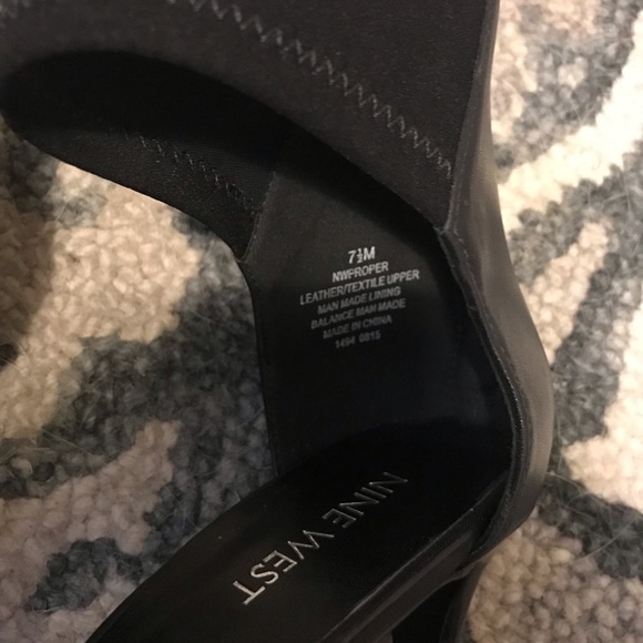 Nine West Ankle Elastic Cuff - Leather - Picture 5 of 10